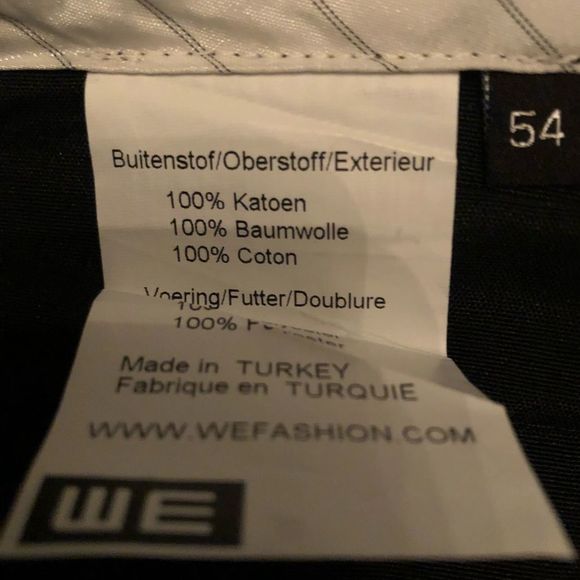 WE German Brand Plaid Pants - European‎ Size 54 - Picture 8 of 8